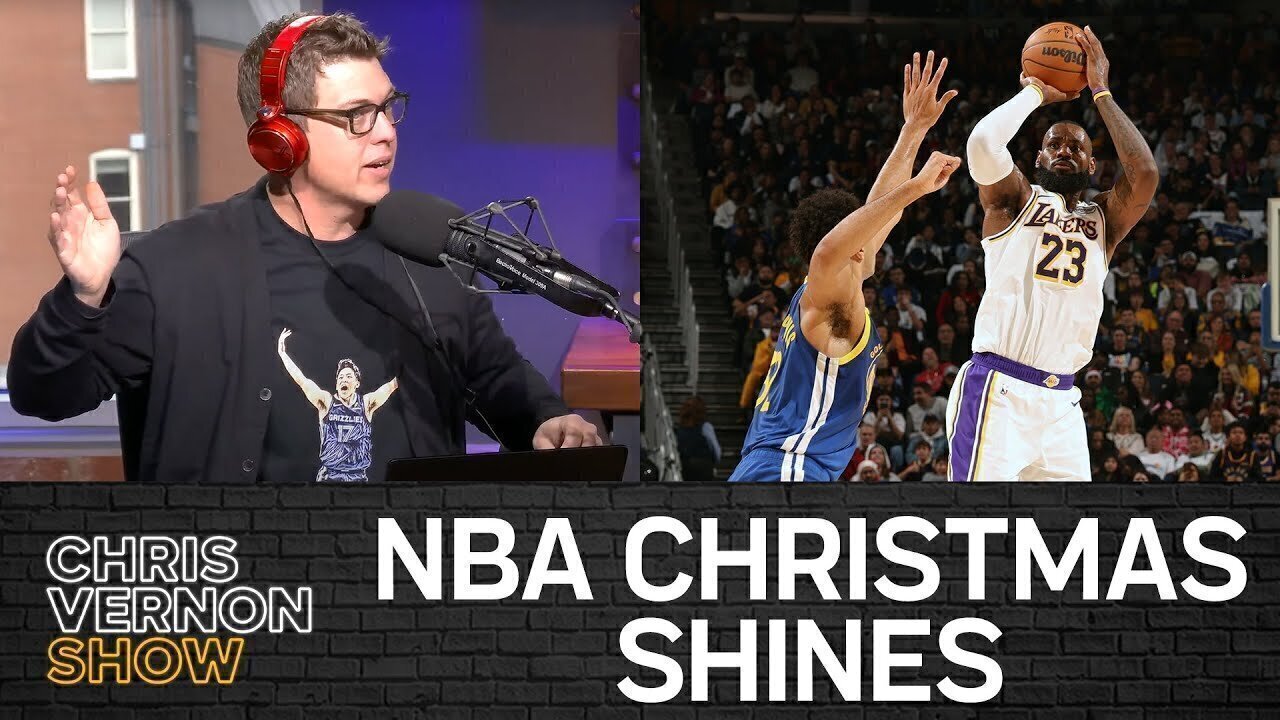 Christmas Gifts, Grizz/Raptors, NBA Christmas Shines, Chiefs/Ravens Flex | Chris Vernon Show