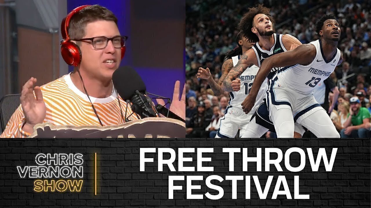 Grizzlies Lose at Mavs, Free Throw Festival, College Football Playoff Rankings | Chris Vernon Show