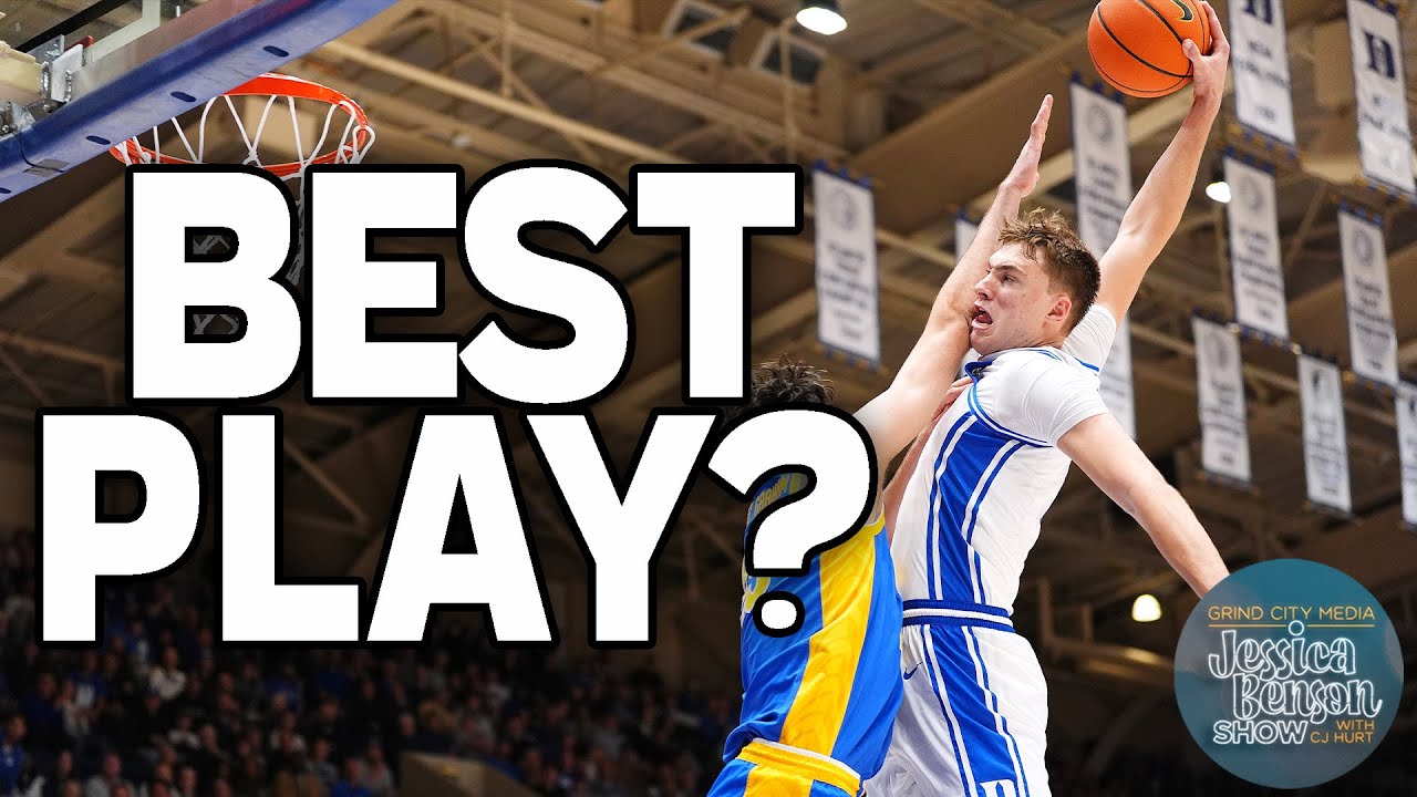 TOP PLAY: Cooper Flagg, LeBron James, Trae Young, or Zion Williamson? | Jessica Benson Show