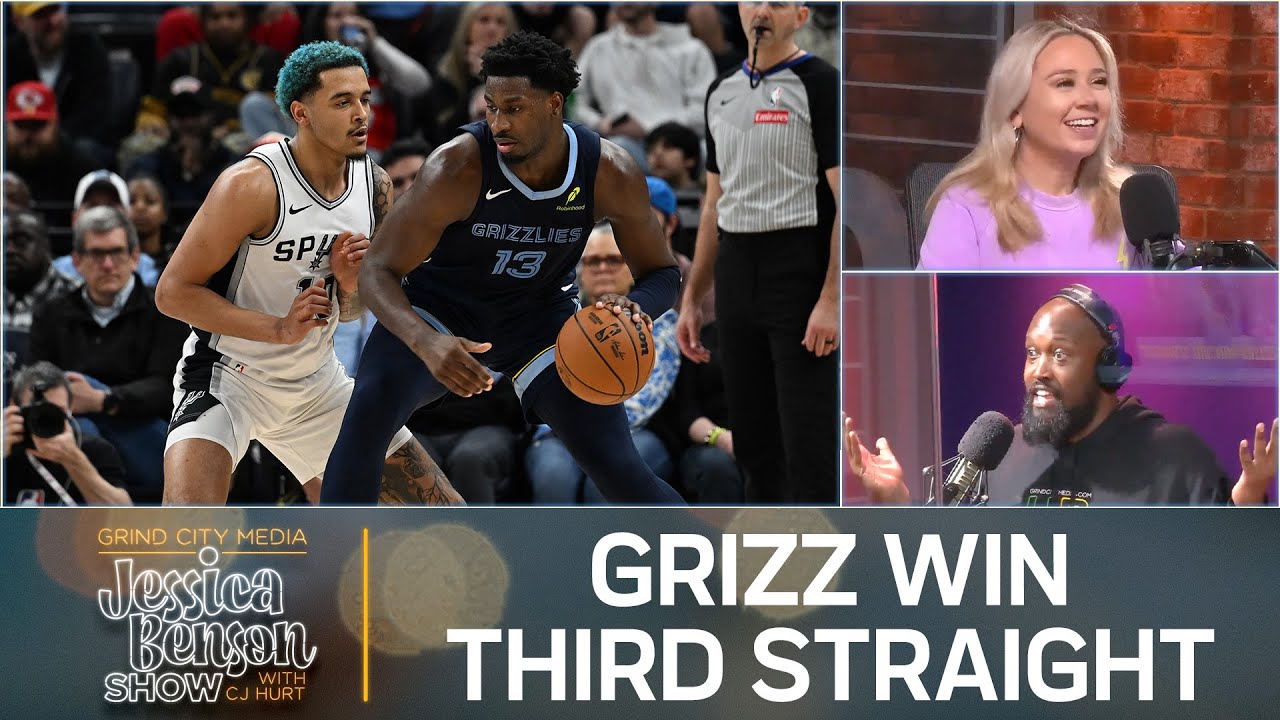 Grizzlies Top Spurs, More Luka Trade Thoughts, Jessica Really Likes The Pitt | Jessica Benson Show