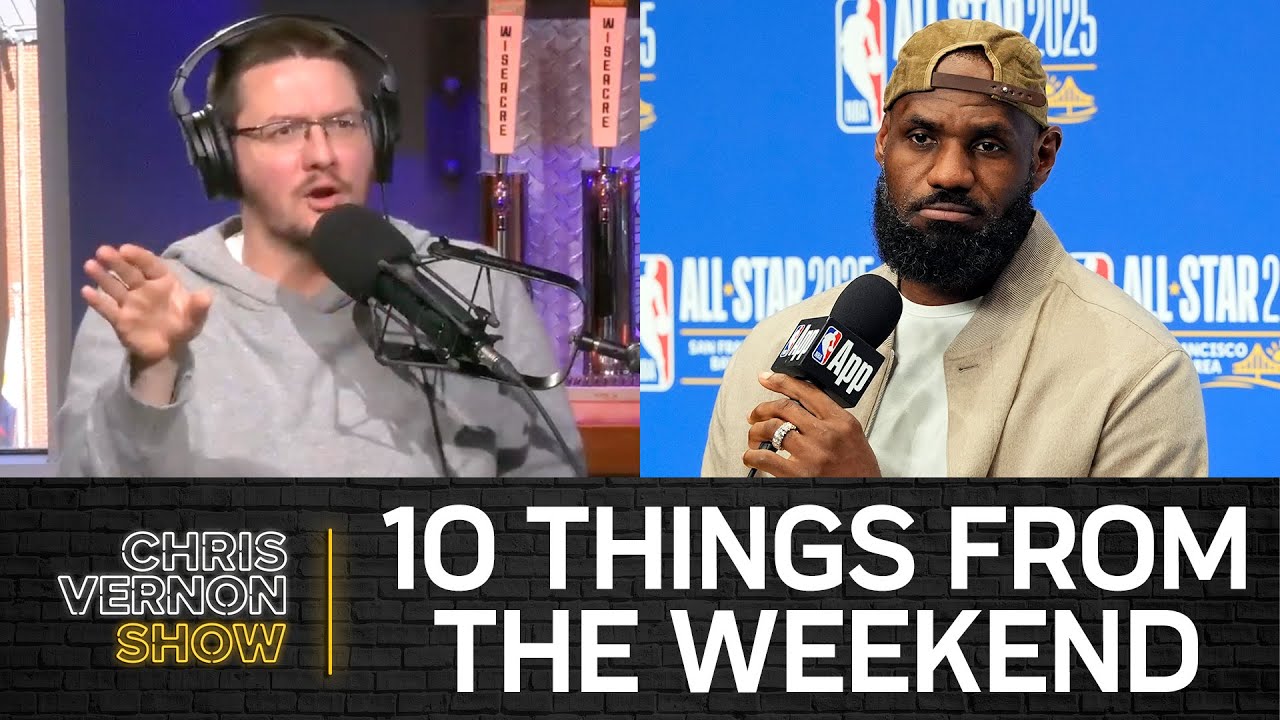 NBA All Star Weekend, Tigers Lose, NCAA Top 16 Seeds, LeBron Skips All-Star Game | Chris Vernon Show