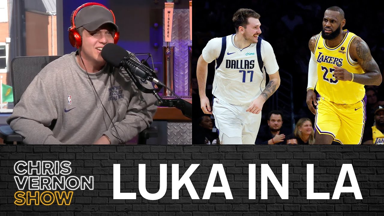 Grizz Win at Bucks, Luka/AD Trade, Fox/LaVine Trade, Super Bowl Week, 10 Things | Chris Vernon Show