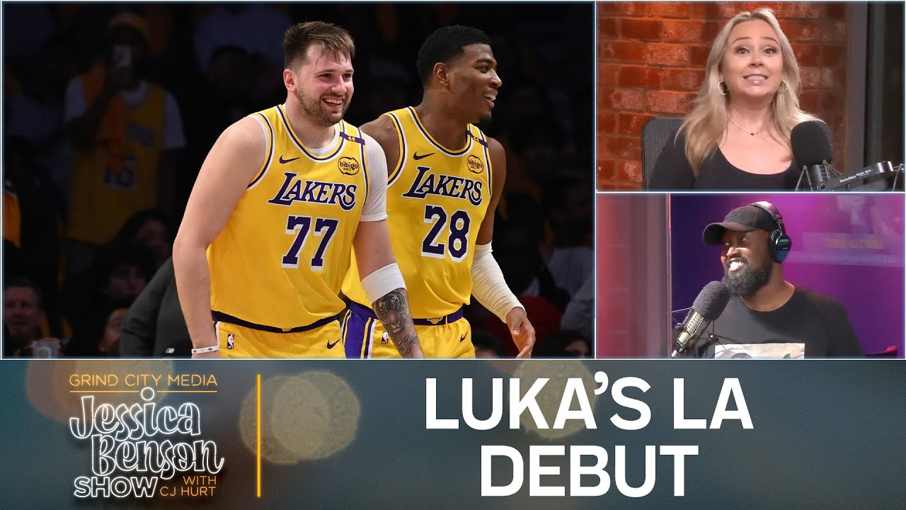 Luka's Lakers Debut, Super Bowl LIX TV Ratings, Aaron Rodgers to the Titans? | Jessica Benson Show