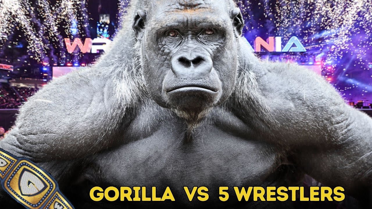 Gorilla vs 5 Wrestlers | Grind City Wrestling