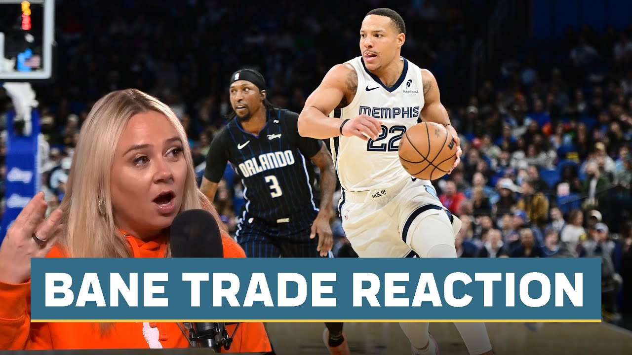 Reacting to Grizzlies-Magic Desmond Bane Trade | Jessica Benson Show