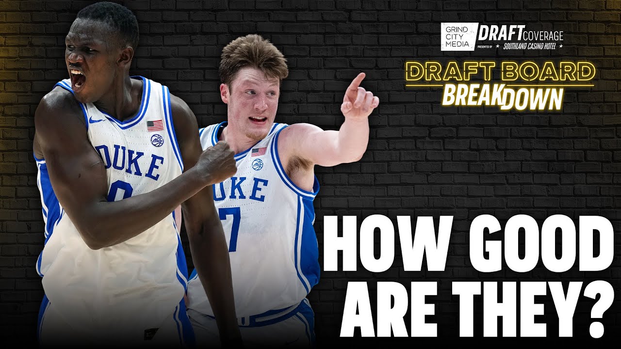 How good are the Duke NBA Draft Prospects? | 2025 Draft Board Breakdown