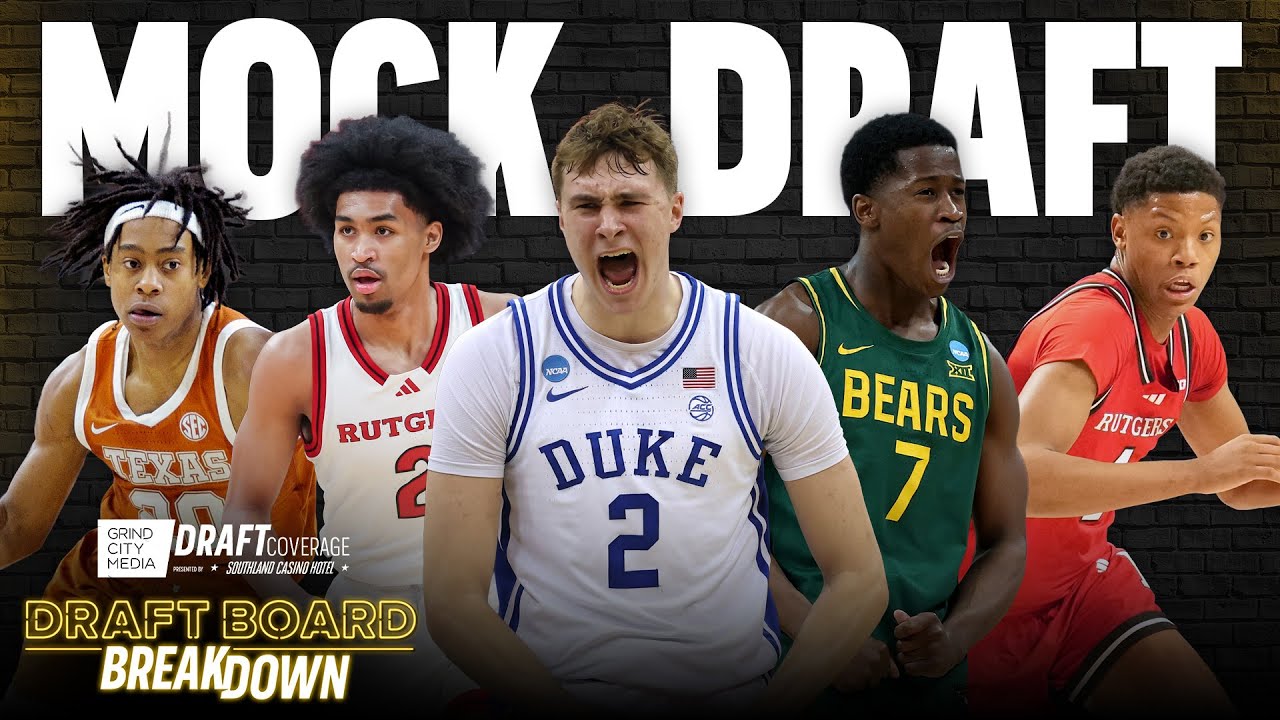 2025 NBA Mock Draft | 2025 NBA Draft Board Breakdown