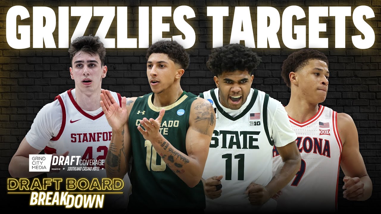 4 Players the Grizzlies Could Target in the NBA Draft | 2025 NBA Draft Board Breakdown