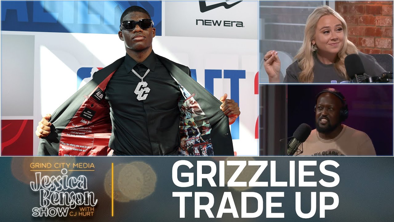 Grizzlies Trade for Cedric Coward, NBA Draft Winners/Losers, Best Movies Draft | Jessica Benson Show