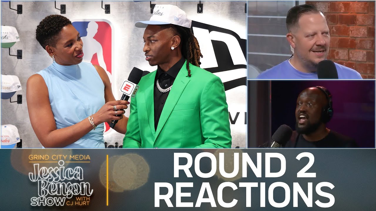 NBA Draft Round 2 Reactions, Indiana Fever Struggle Without Caitlin Clark | Jessica Benson Show