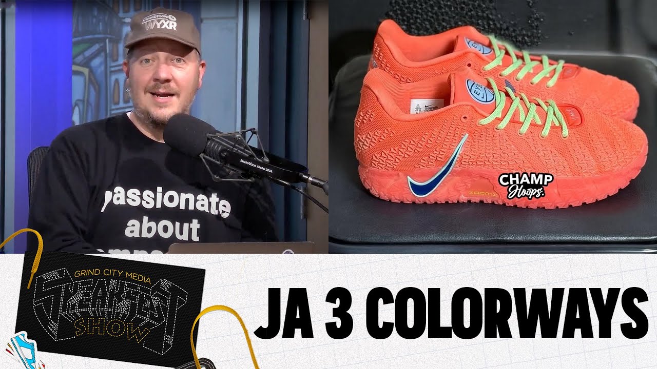 New Ja 3 Colorways Drop, Jordan 4 Pizza, Stud Budz  | The Sneakfest Show