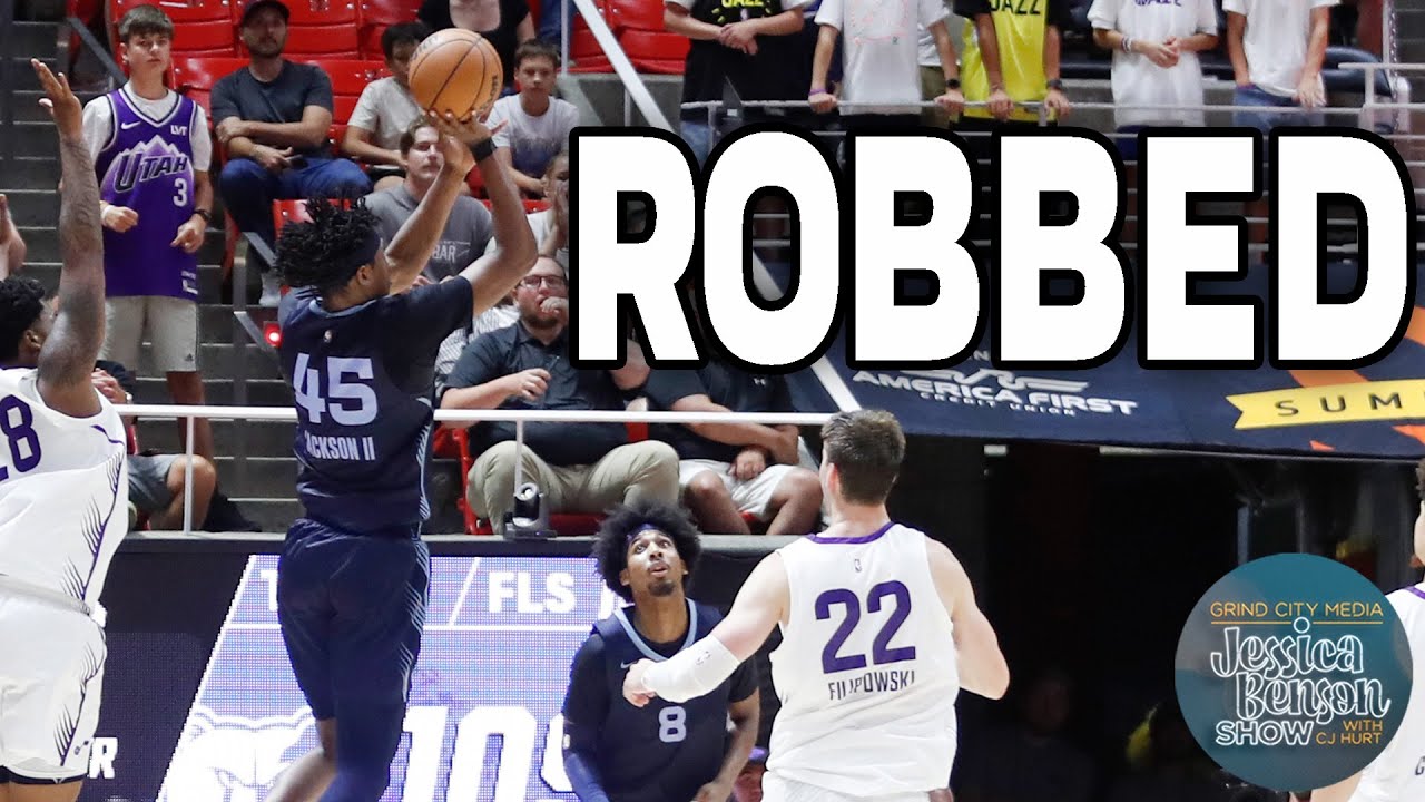 The GG Jackson Buzzer Beater Should’ve Been A Three | Jessica Benson Show
