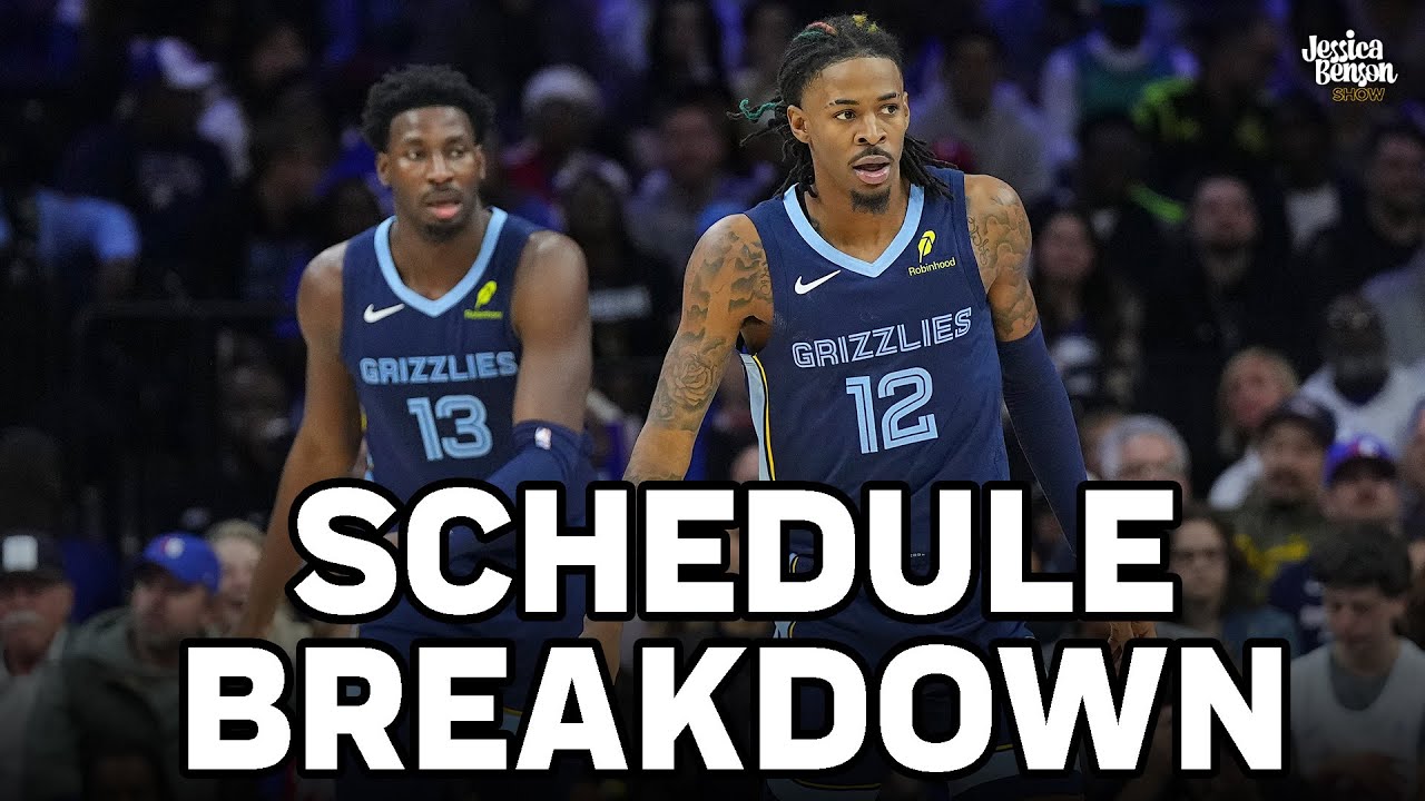 Full Memphis Grizzlies Schedule Breakdown | Jessica Benson Show