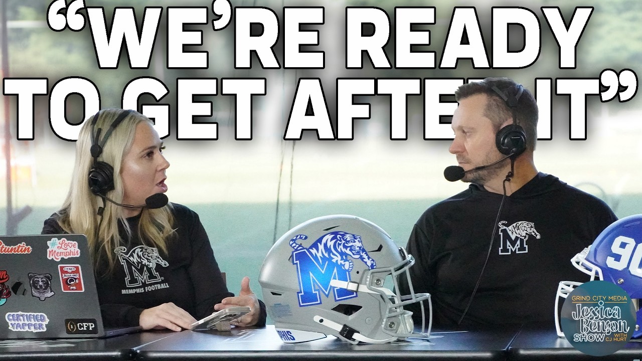 Memphis Tigers Football Coach Ryan Silverfield FULL INTERVIEW | Jessica Benson Show