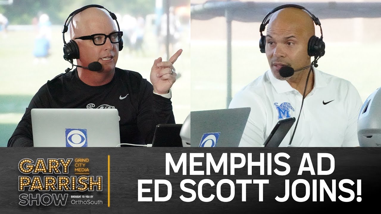 On-Site at the Memphis Football Facility, Guests Dr. Ed Scott & Coach Mike Davis | Gary Parrish Show