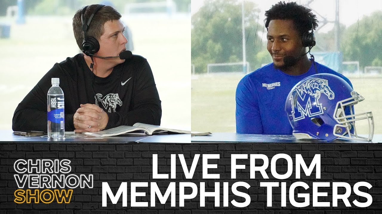 Live from Memphis Tigers practice, QB Brendon Lewis, Coach Ryan Silverfield join | Chris Vernon Show
