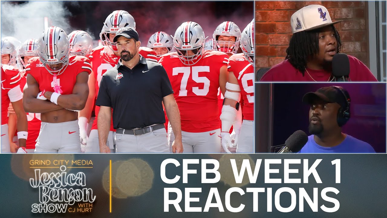Arch Manning Struggles, 901 Day in Memphis, CFB Week 1 Highlights | Jessica Benson Show