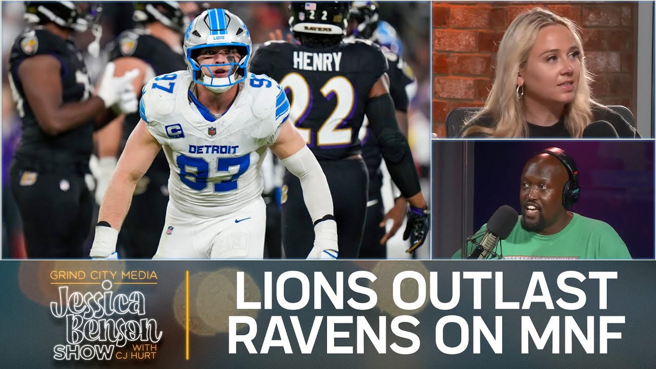 Lions Top Ravens, Zach Edey is a Top 100 Player, And 'Task' Episode 3 Review | Jessica Benson Show