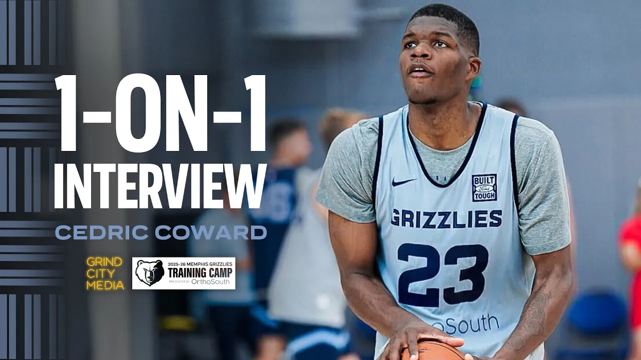 Cedric Coward Interview | Grizzlies Training Camp
