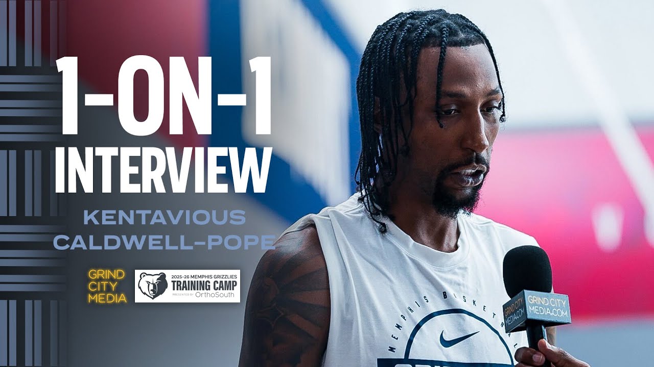 Kentavious Caldwell-Pope Interview | Grizzlies Training Camp