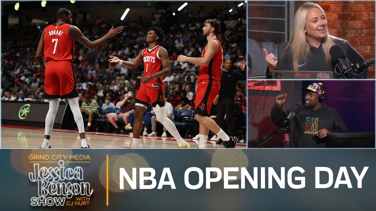 NBA opening day, MNF recap, TV Tuesday | Jessica Benson Show