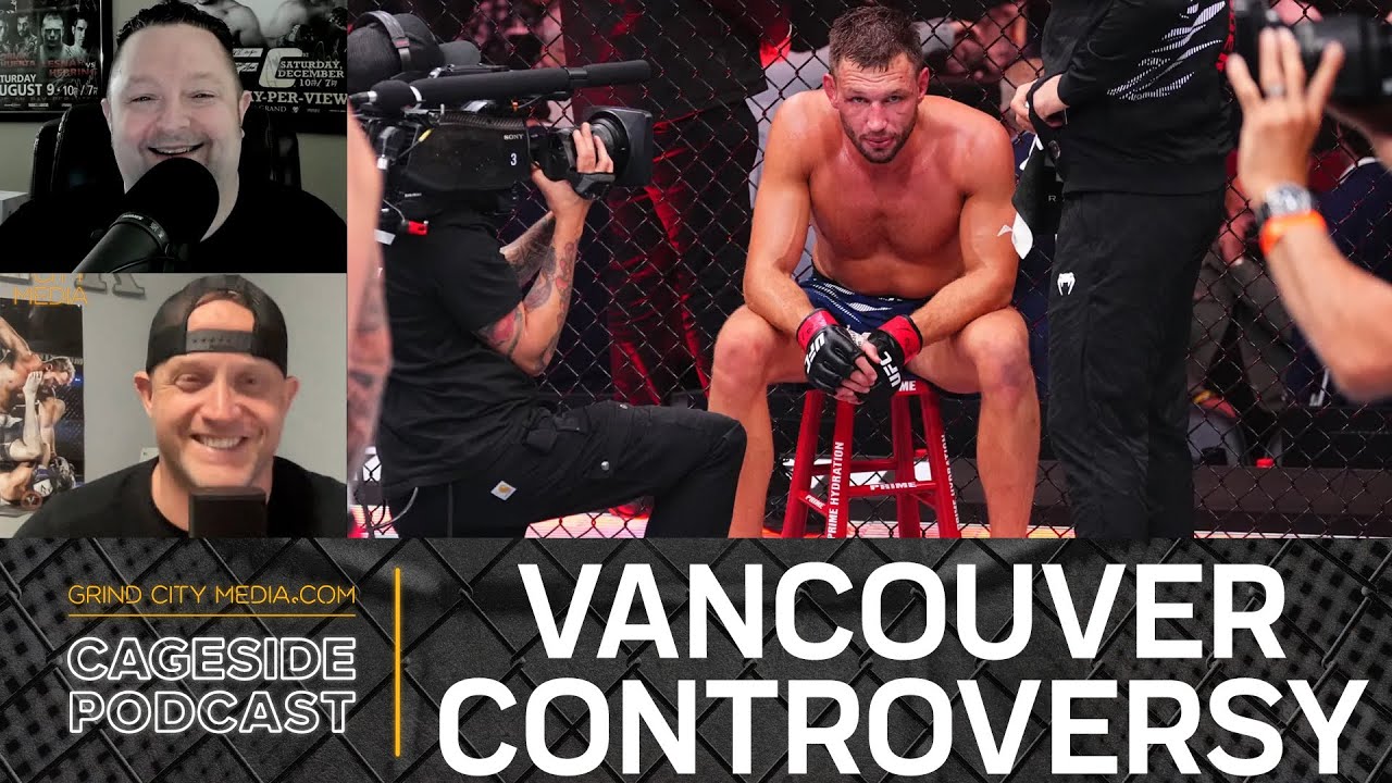 Referee controversy in Vancouver; Brendan Allen steps up; Tom Aspinall-Ciryl Gane at 321 | Cageside
