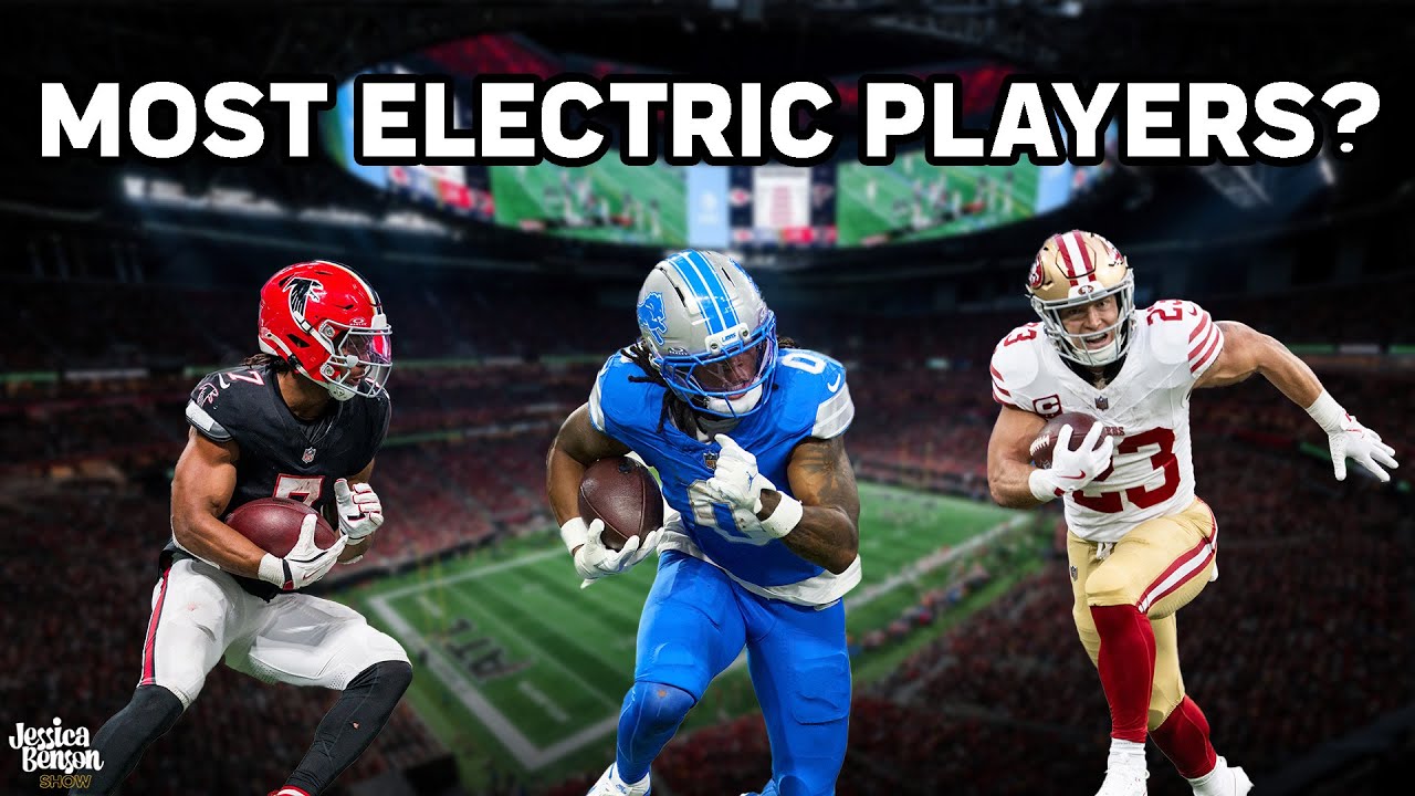 Who are the most electric players in the NFL right now?  | Jessica Benson Show