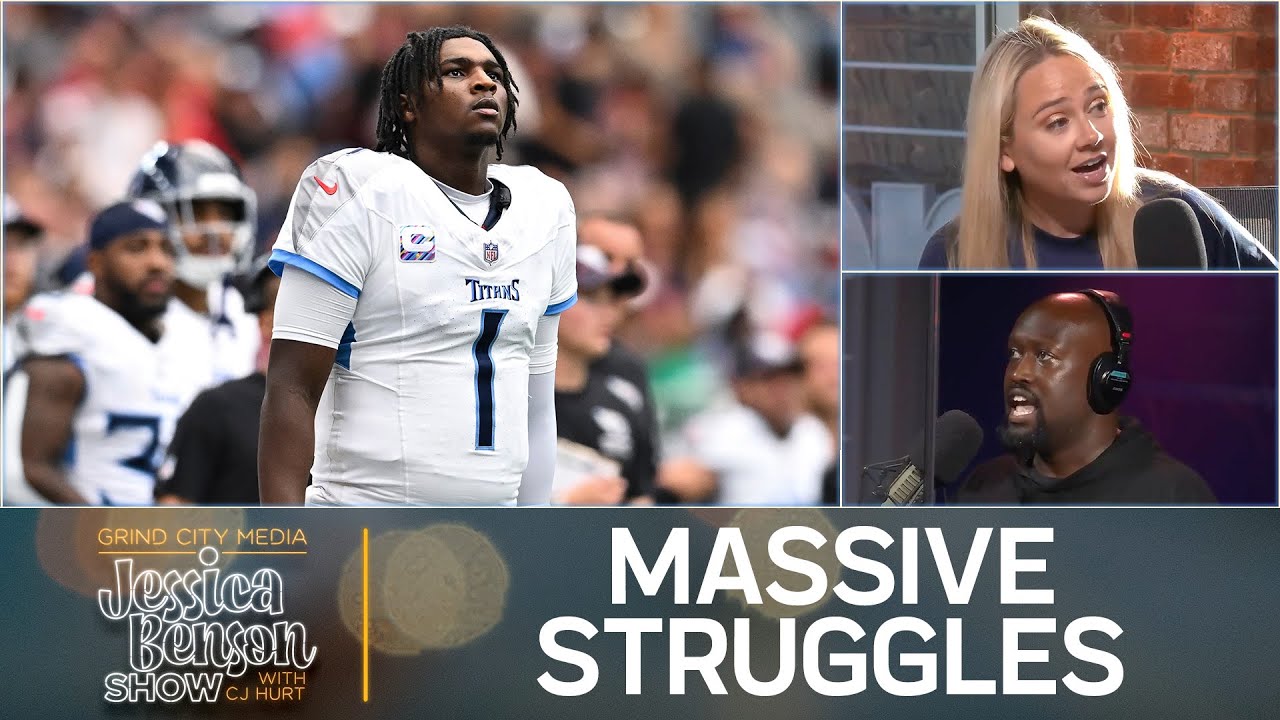 Cam Ward's Titans, Grizzlies Training Camp, Struggle Meals Draft | Jessica Benson Show