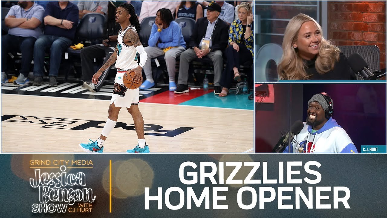 Grizz Season Opener, Thunder vs. Rockets recap, And Top Scary Movie Villains| Jessica Benson Show