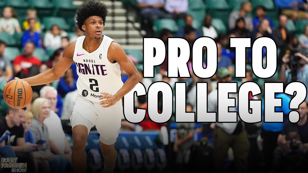 Pro basketball players can play College Basketball now? | Gary Parrish Show