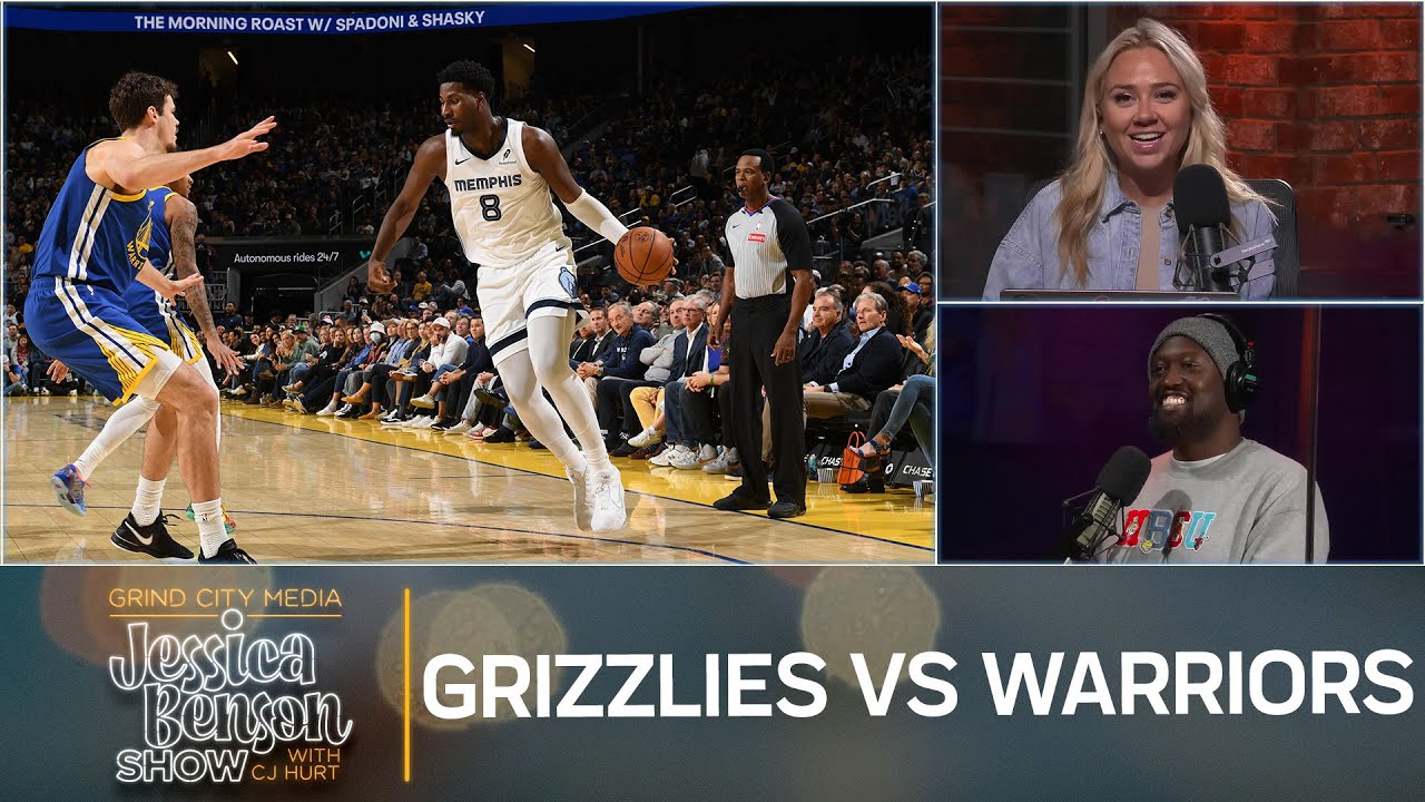 Grizz Fall To Warriors  And Detroit Style Ricotta Stuffed Honey Glazed Pizza  | Jessica Benson Show