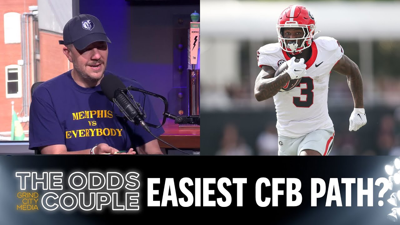 Who Has The Easiest Path In The CFP?, Bama/Oklahoma Preview and Rams/Seahawks | The Odds Couple