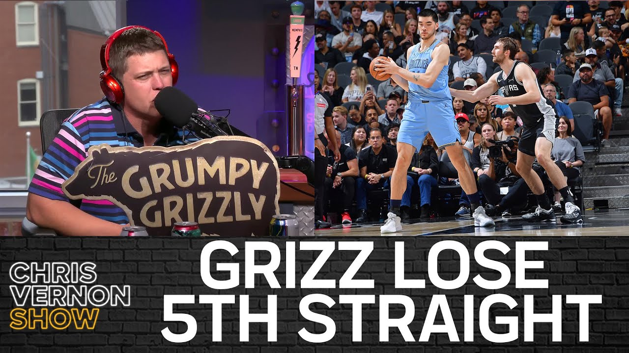 Grizzlies Lose 5th Straight at Spurs, Lane Kiffin to LSU???, CFP Rankings | Chris Vernon Show