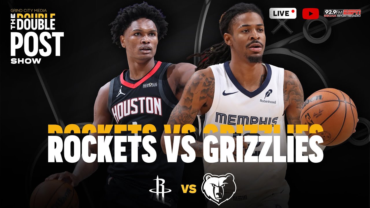 Grizzlies vs. Rockets Reactions | The Double Post