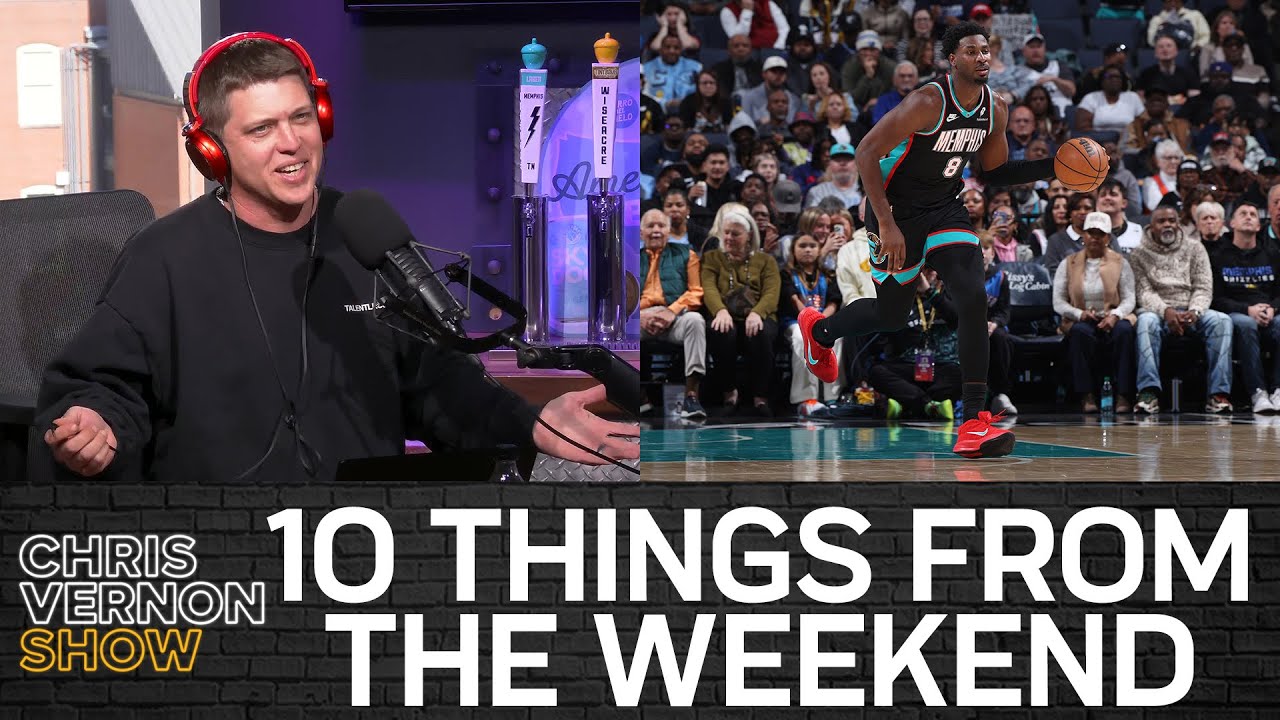 Grizz Weekend, Memphis Loses vs Tulane, Brian Kelly Wants His Money, 10 Things | Chris Vernon Show