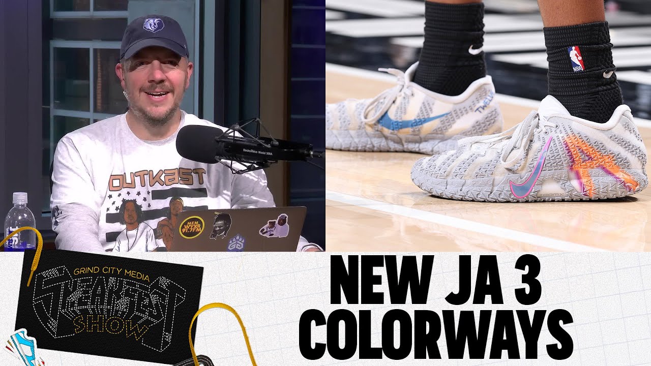 New Ja 3 Colorways, Unboxing Reebok Ice Creams, And Ced Is A Sneaker Customizer | The Sneakfest Show