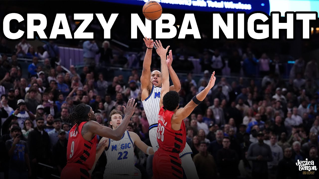 A Crazy Night in the NBA | Jessica Benson Show