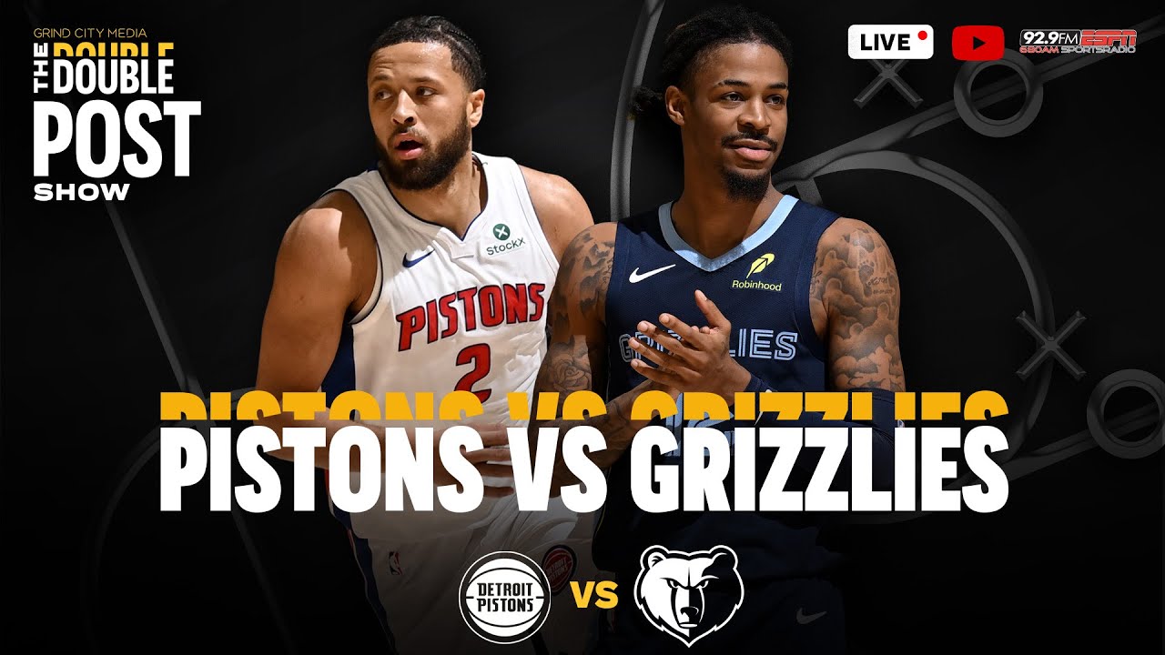 Grizzlies vs. Pistons Reactions | The Double Post