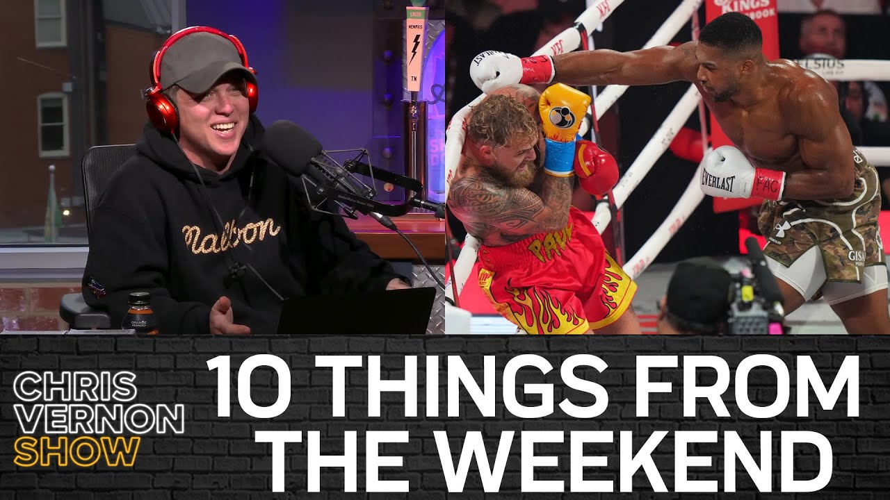 Grizz Lose vs Wizards, CFP, Jags Impress, Jake Paul vs Anthony Joshua, 10 Things | Chris Vernon Show