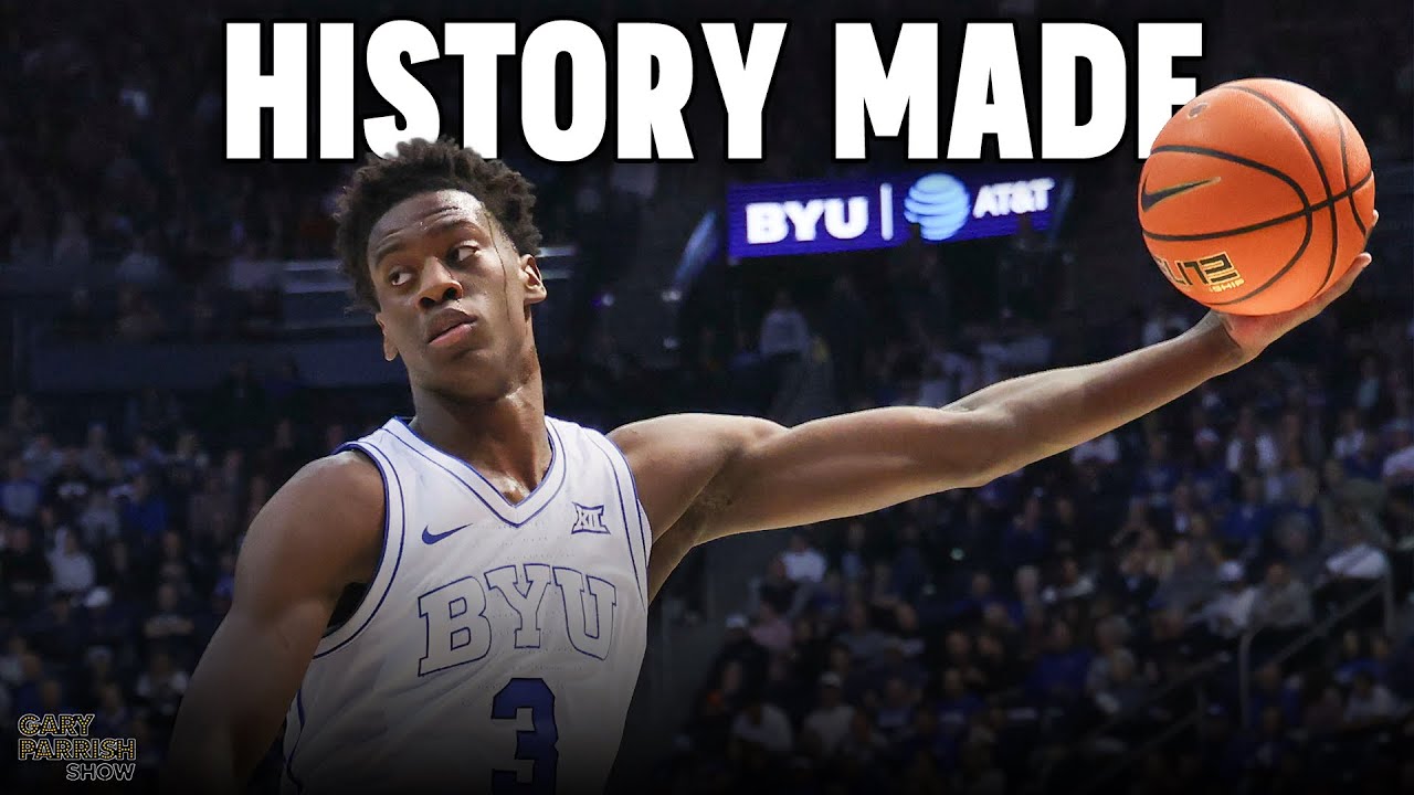 BYU Freshman AJ Dybantsa Has Entered the Record Books | Gary Parrish Show