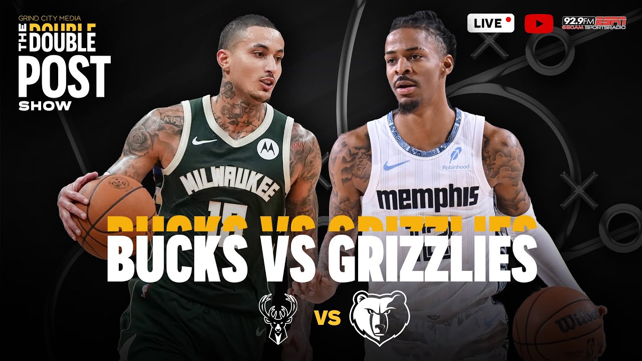 Grizzlies vs. Bucks Reactions | The Double Post