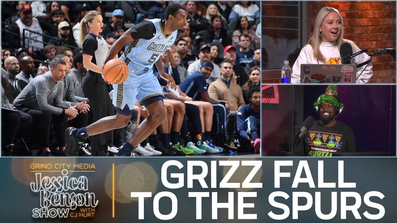 Grizz Fall To Spurs, Memphis Football Coaching Search, And Good Hippy Stops By | Jessica Benson Show