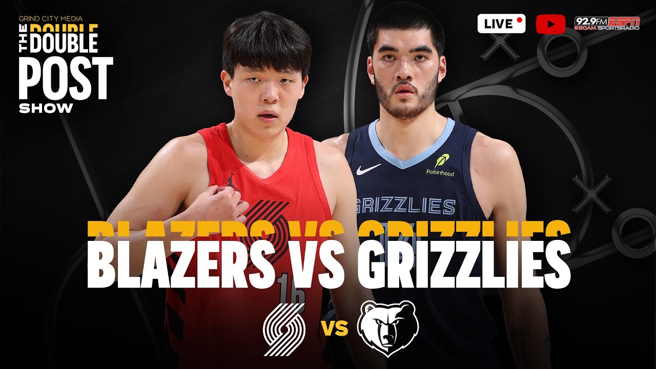 Grizzlies vs. Trail Blazers Reactions | The Double Post