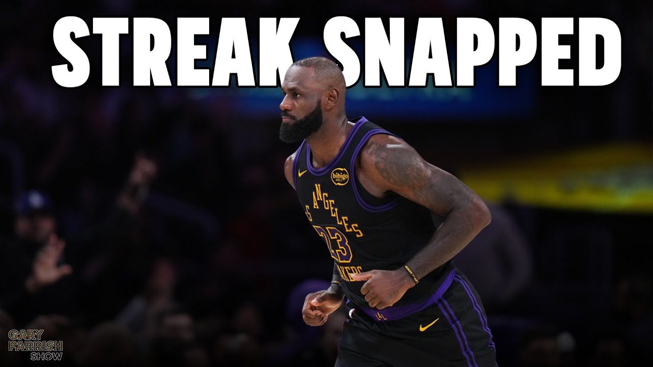 LeBron James’ Double-Digit Scoring Streak Ends at 1,297 Games | Gary Parrish Show