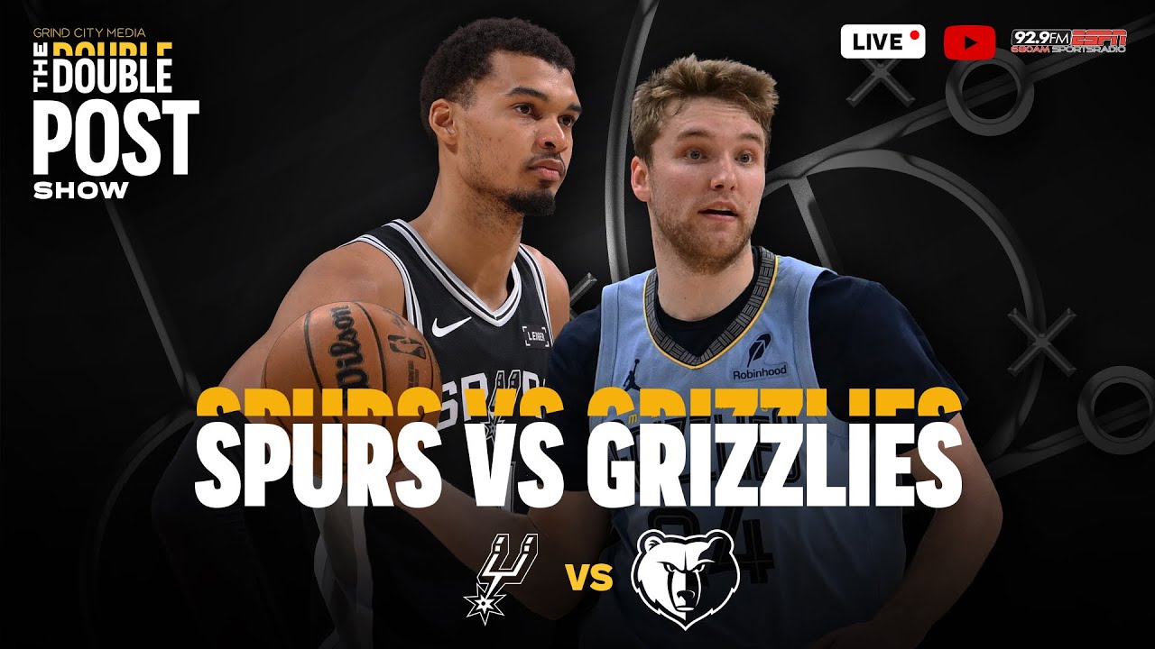 Grizzlies vs. Spurs Reactions | The Double Post