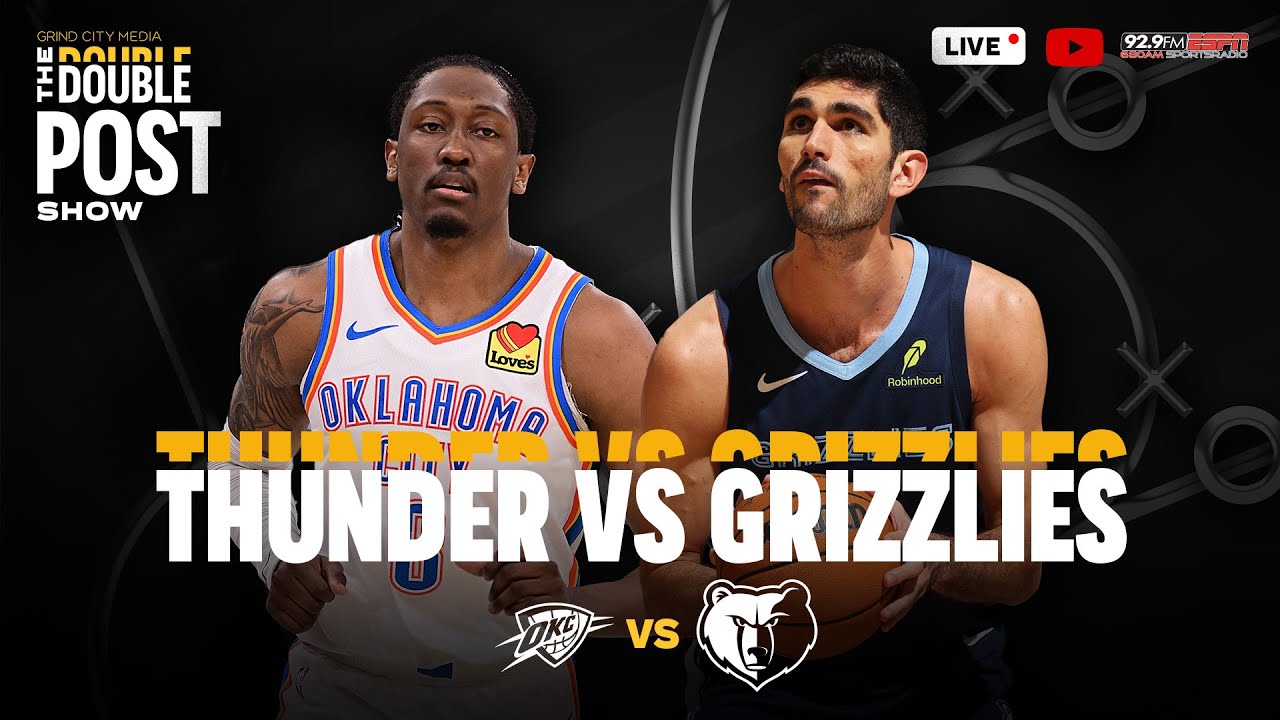 Grizzlies vs. Thunder Reactions | The Double Post