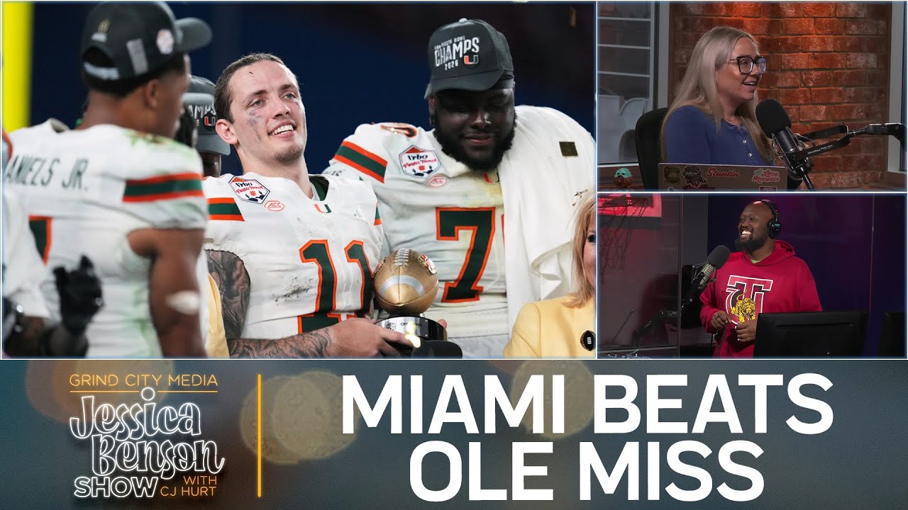 Miami Advances To Natty, NFL Wild Card Preview, And Meghan Triplett Is Back! | Jessica Benson Show