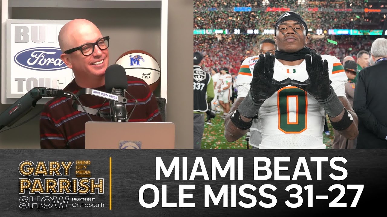 Grizz v Thunder, Miami Beats Ole Miss, NFL Wild Card Weekend, Memphis at FAU | Gary Parrish Show