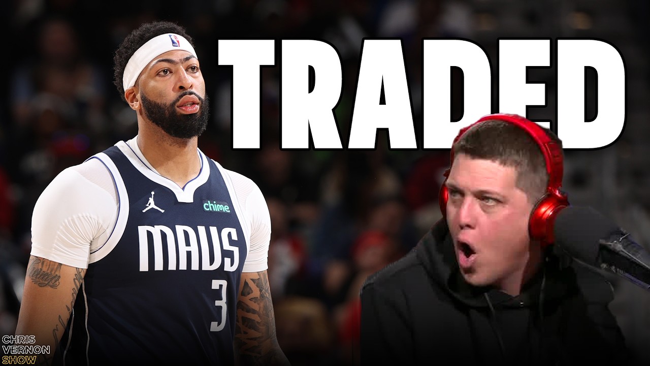 Live Reaction: Anthony Davis Reportedly Traded | Chris Vernon Show