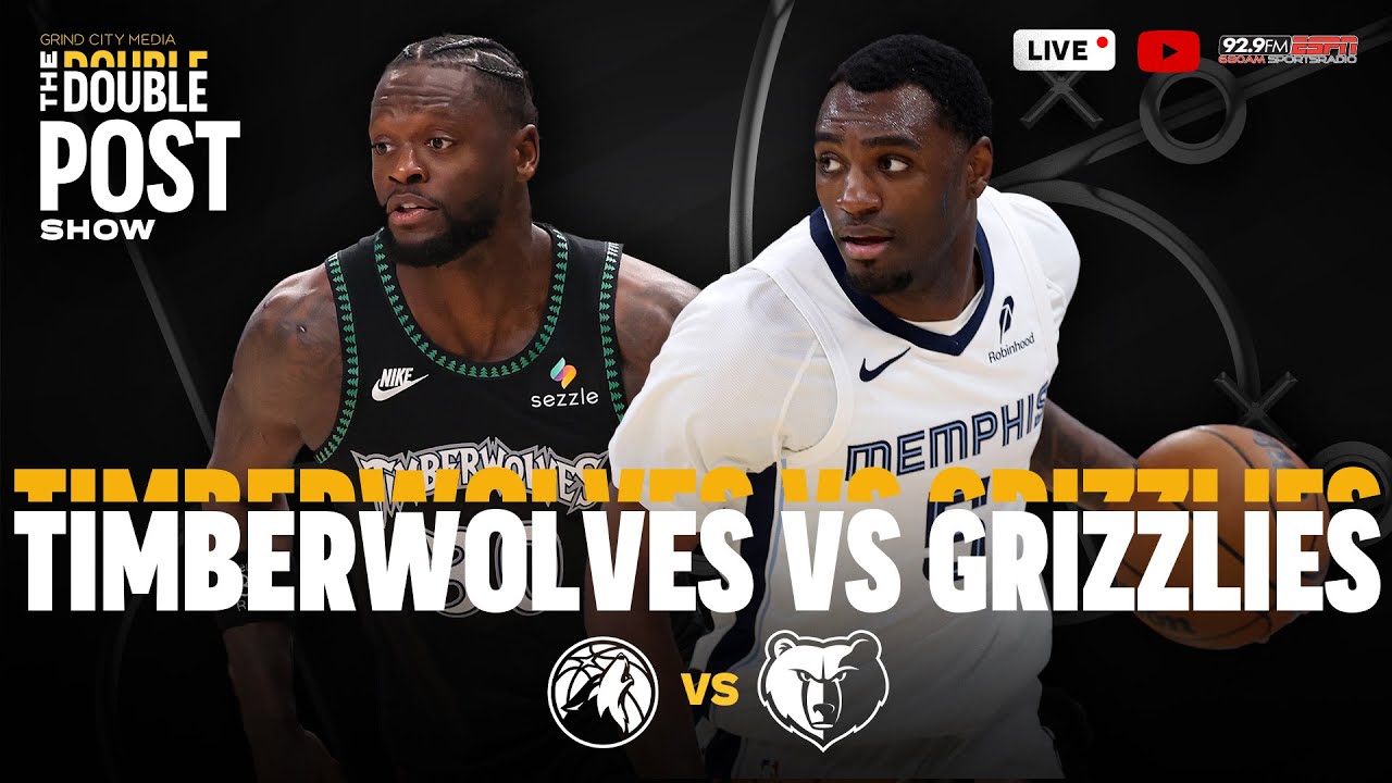 Grizzlies vs. Timberwolves Reactions | The Double Post
